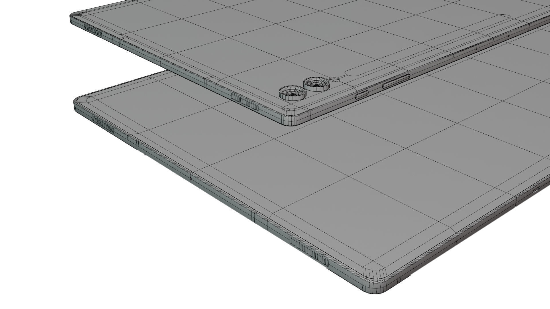 Samsung Galaxy Tab S10 Ultra Low-poly 3D model_8