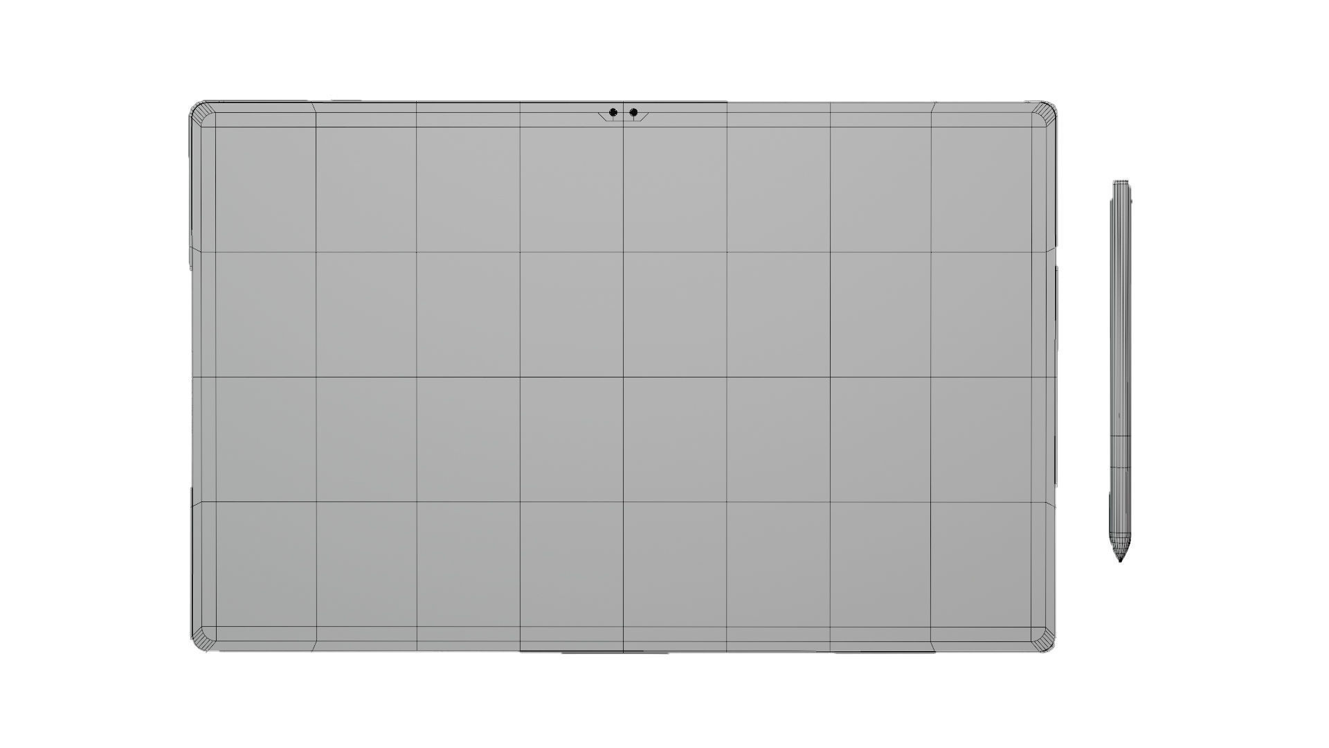 Samsung Galaxy Tab S10 Ultra Low-poly 3D model_6