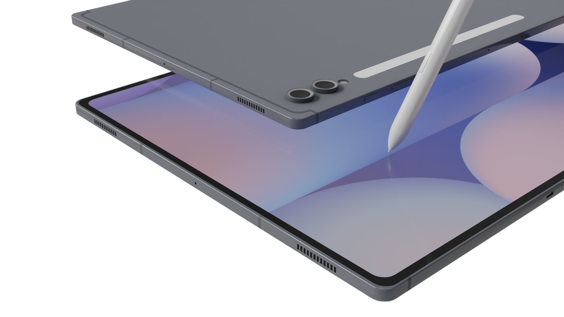Samsung Galaxy Tab S10 Ultra Low-poly 3D model_5