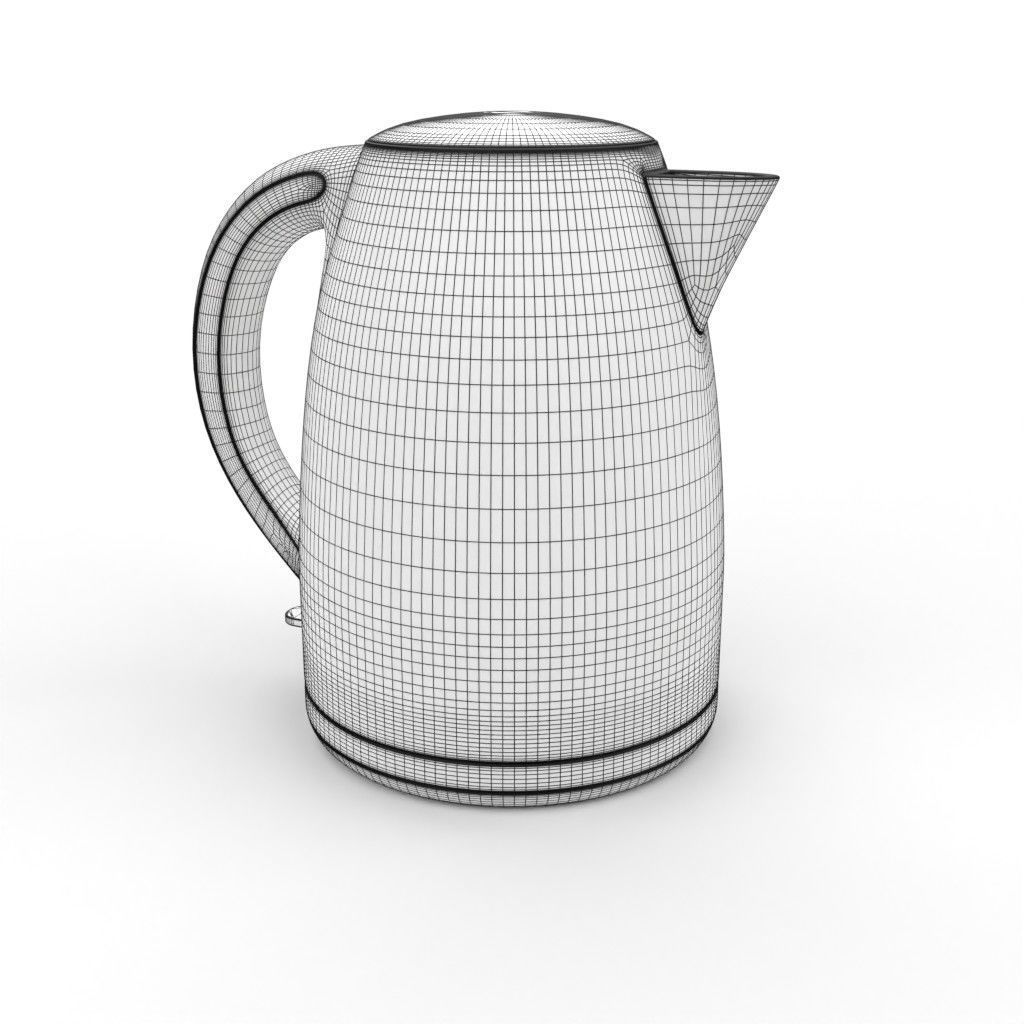 Electric Kettle 3D model_5