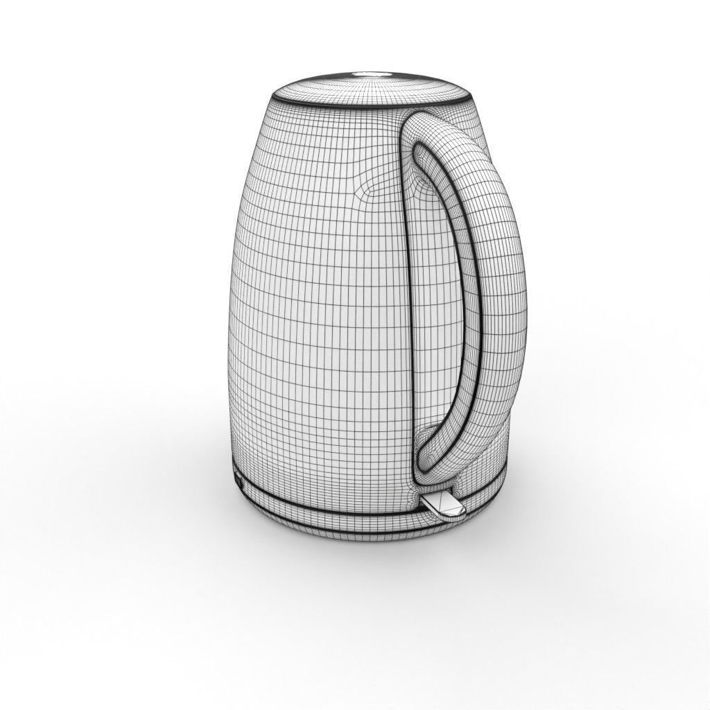 Electric Kettle 3D model_3