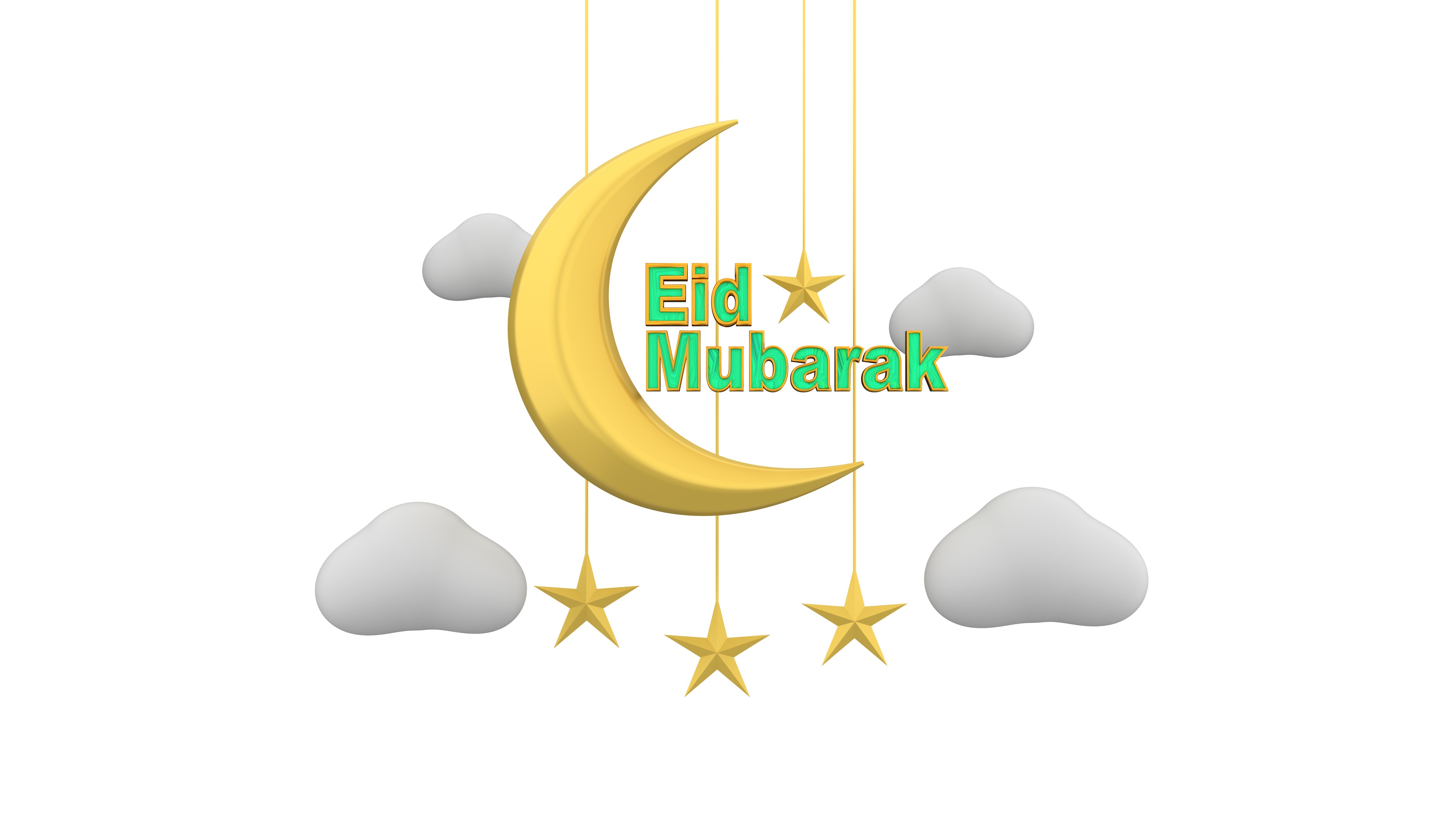 Ramadan Kareem 3d Icon Pack Low-poly 3D model_12