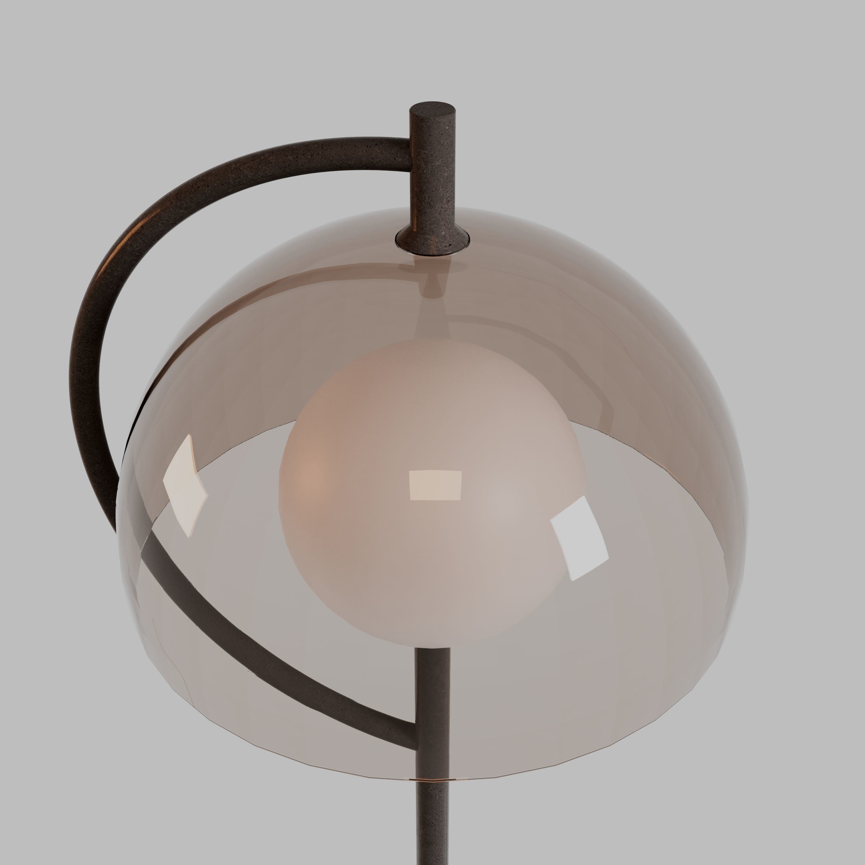 HOOD LAMP LESELEUCHTE by Designer Andreas Kowalewski 3D model_2
