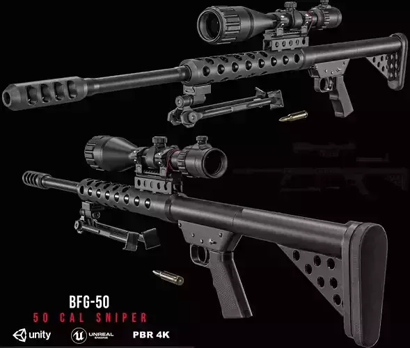 BFG-50 50 Cal Sniper Rifle