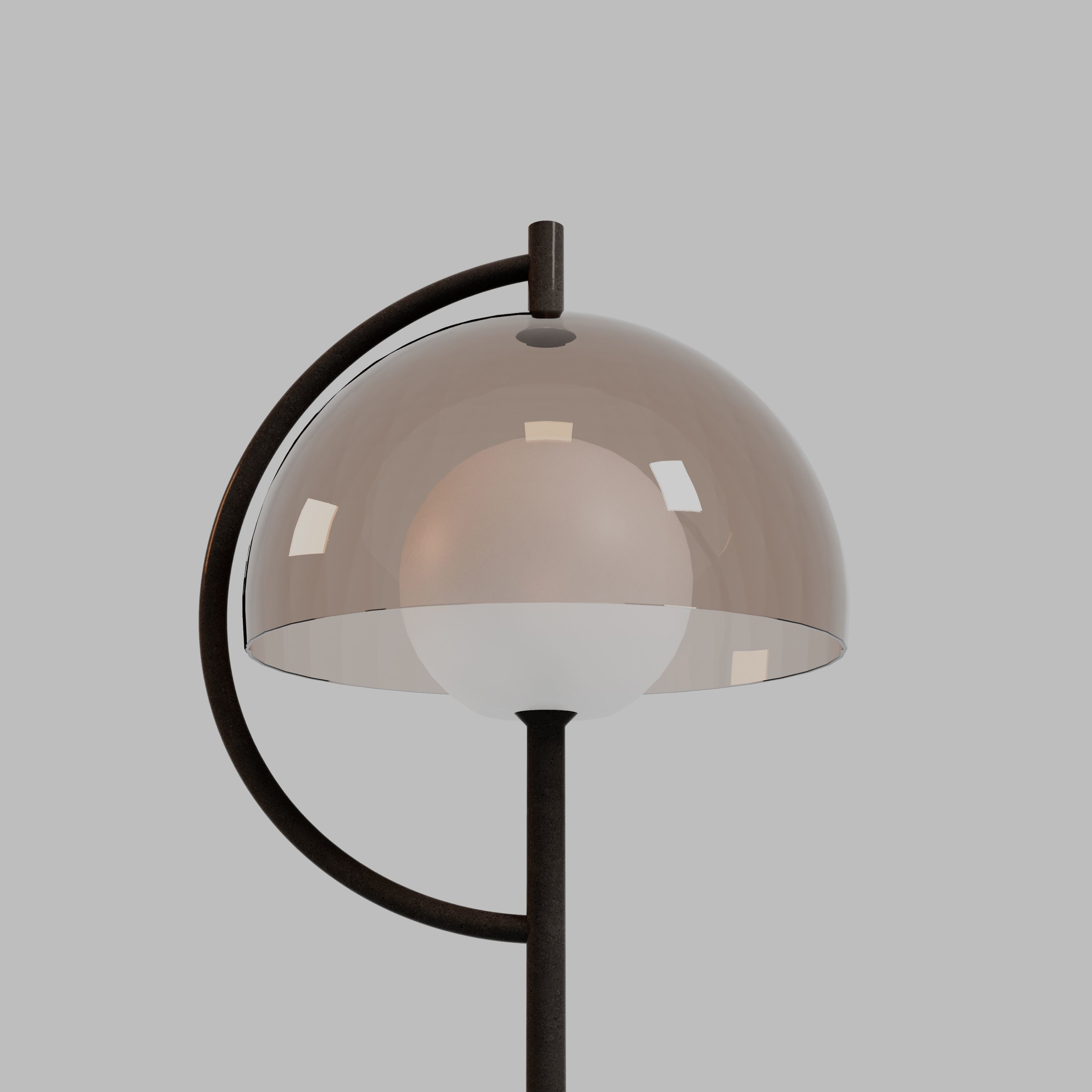 HOOD LAMP TISCHLEUCHTE by Designer Andreas Kowalewski 3D model_1