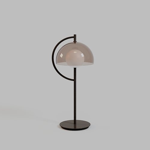 HOOD LAMP TISCHLEUCHTE by Designer Andreas Kowalewski 3D model