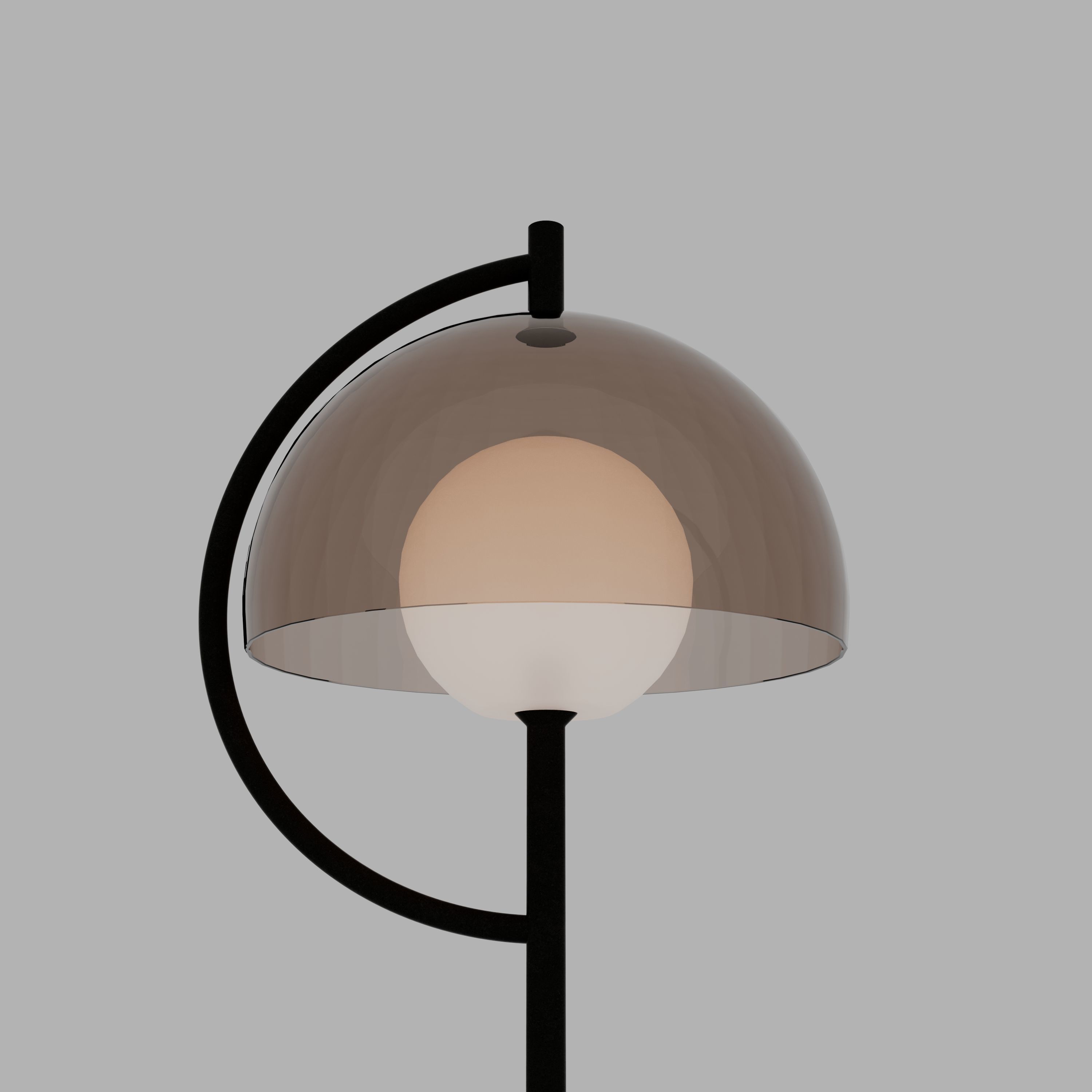 HOOD LAMP TISCHLEUCHTE by Designer Andreas Kowalewski 3D model_5