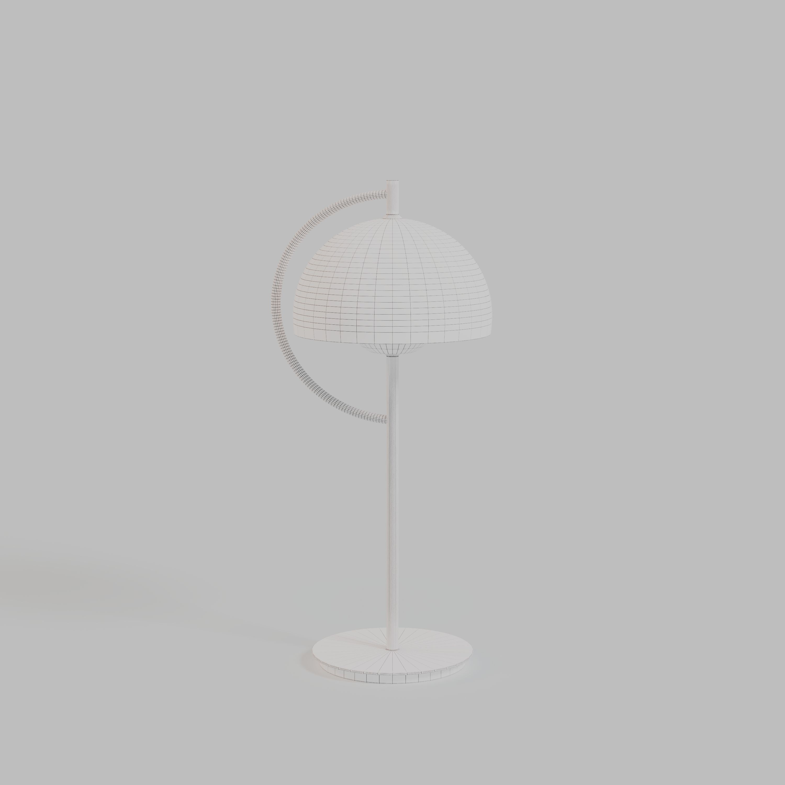 HOOD LAMP TISCHLEUCHTE by Designer Andreas Kowalewski 3D model_7