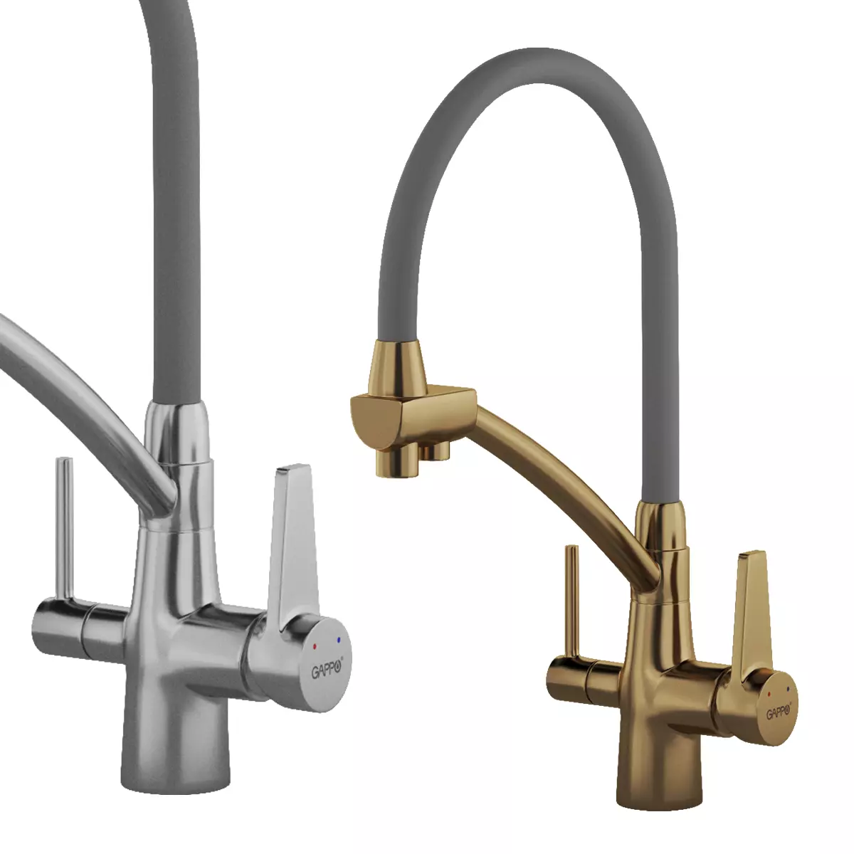 Kitchen Faucet Gappo G4398-16 3D model_0
