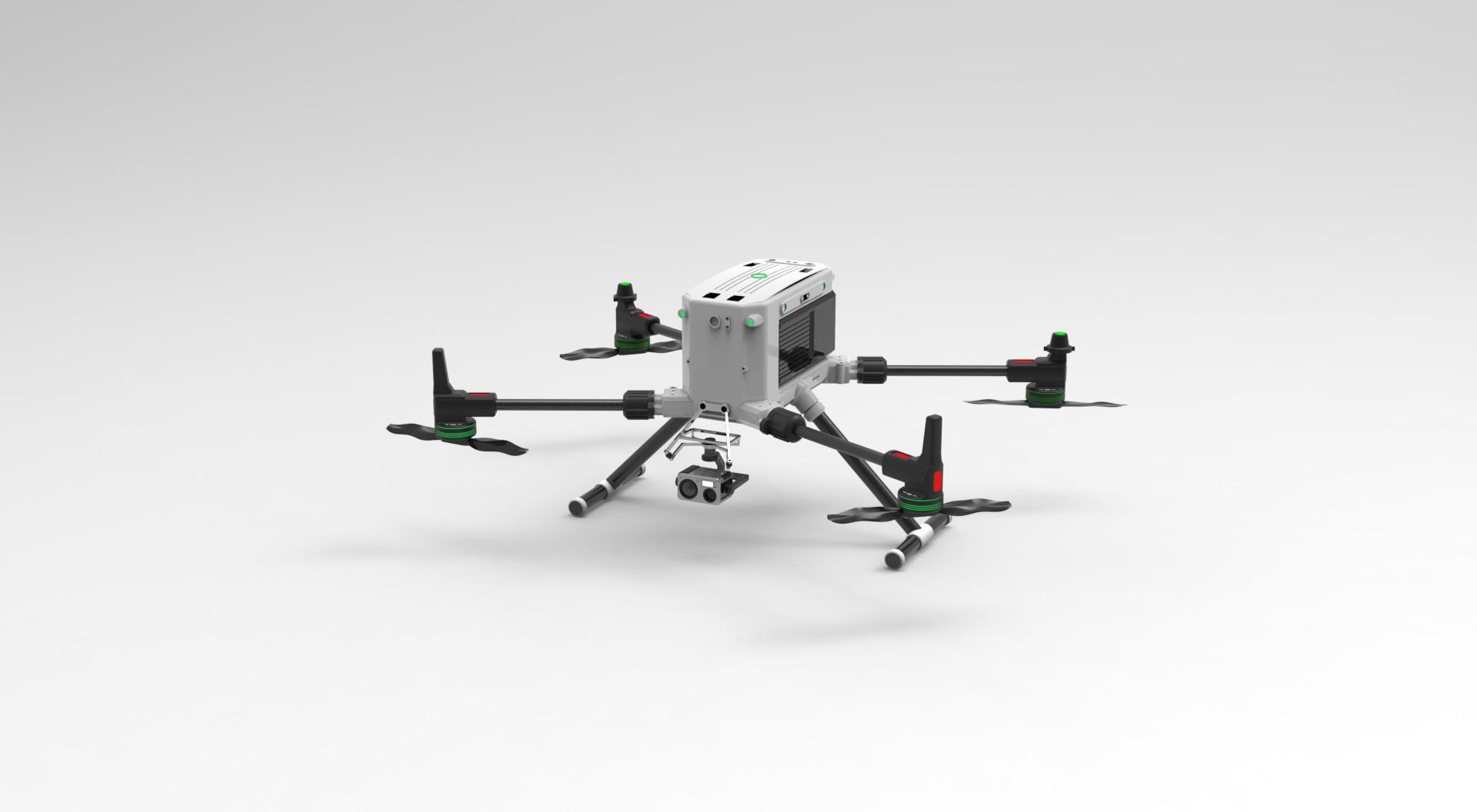 Drone Design  3D print model_5