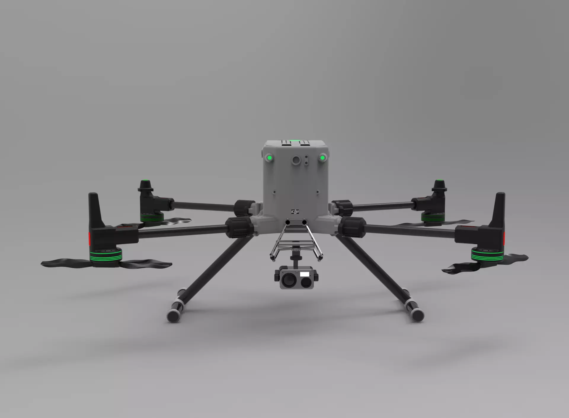 Drone Design  3D print model_0
