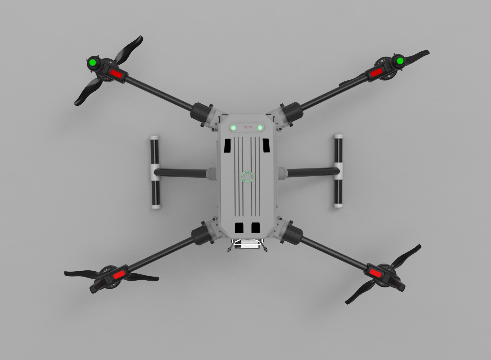 Drone Design  3D print model_4