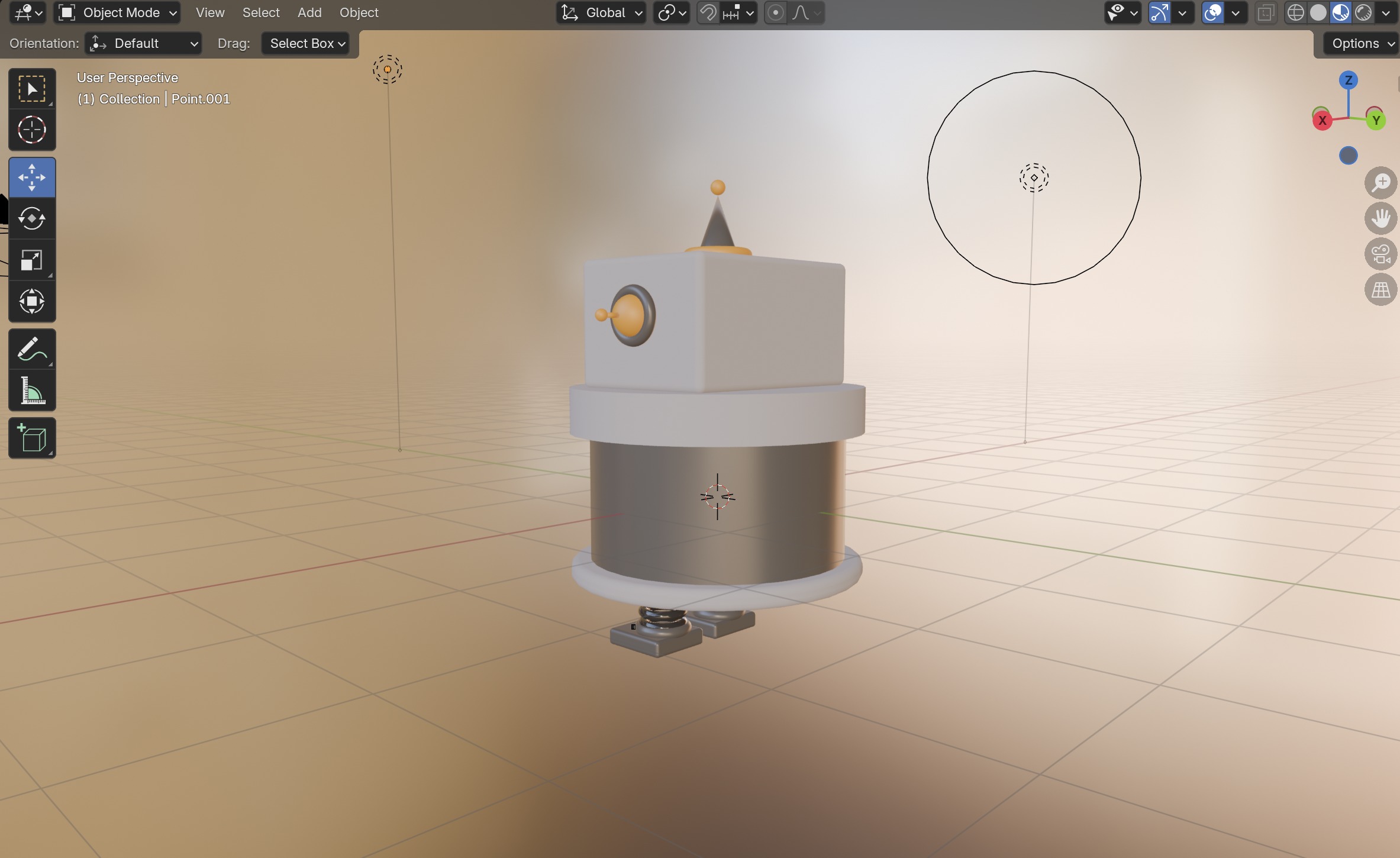 Silly Robot 3D model_3