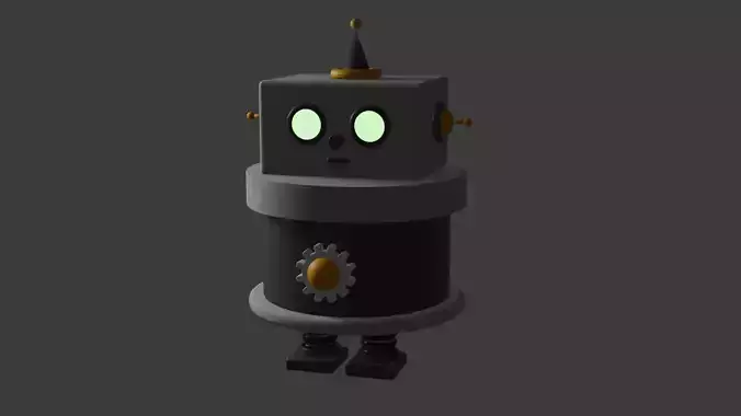 Silly Robot 3D model