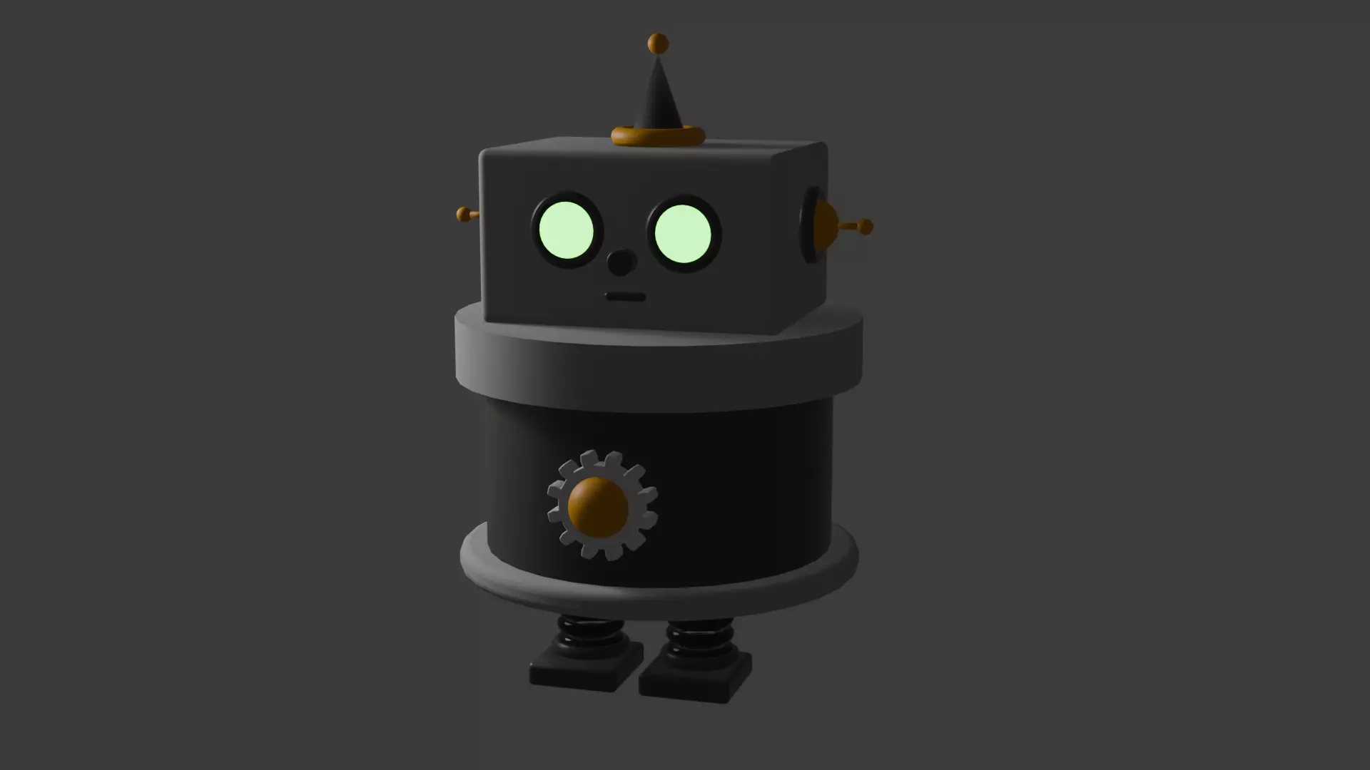 Silly Robot 3D model_0