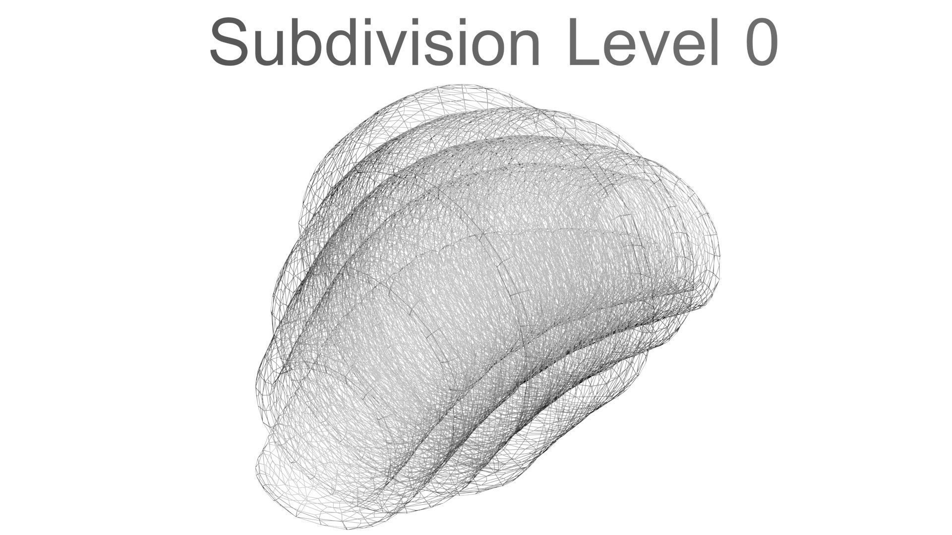 Croissant 3D model_33