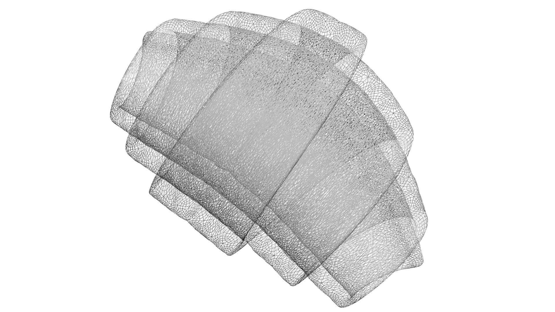 Croissant 3D model_21