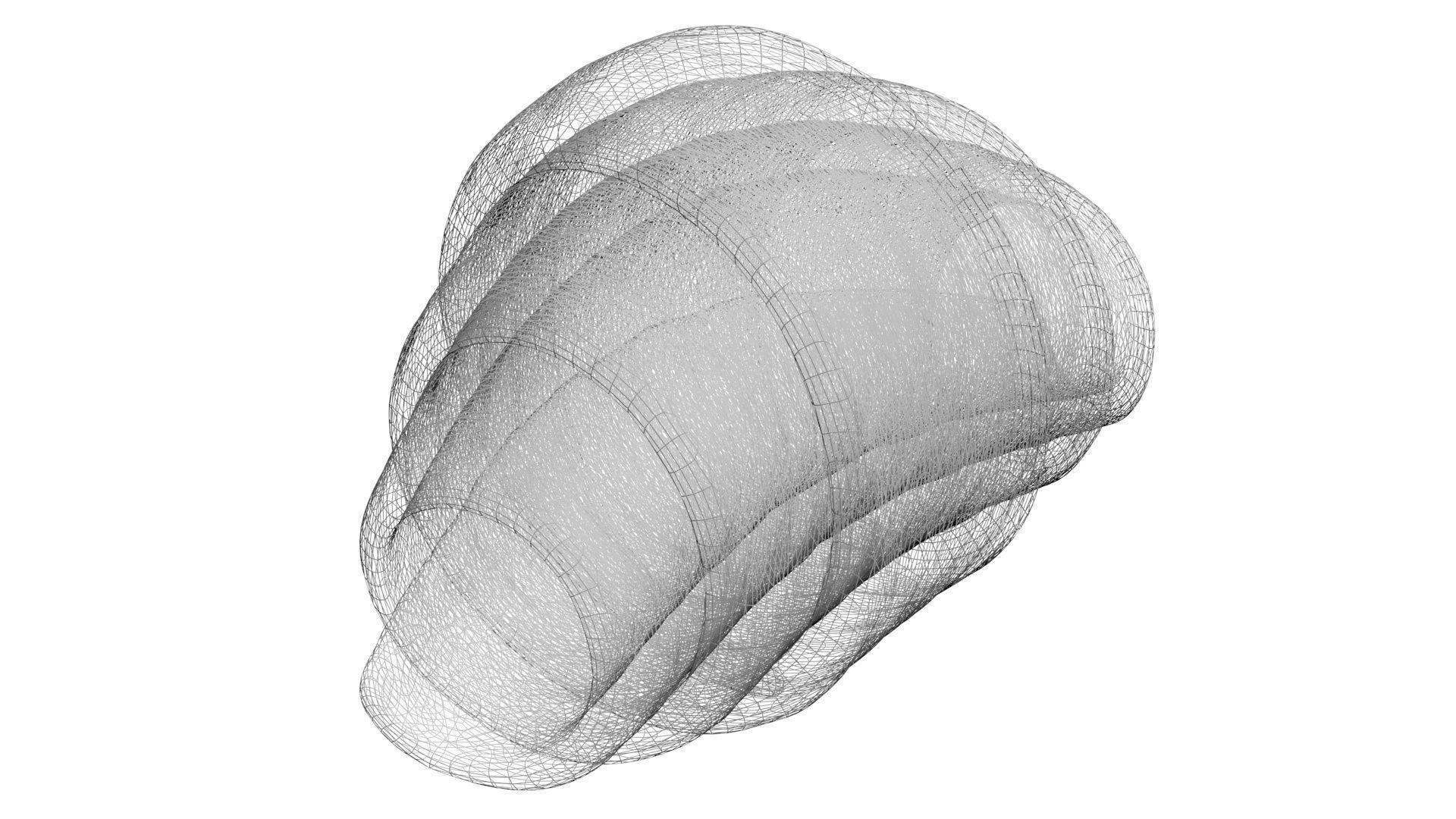 Croissant 3D model_25