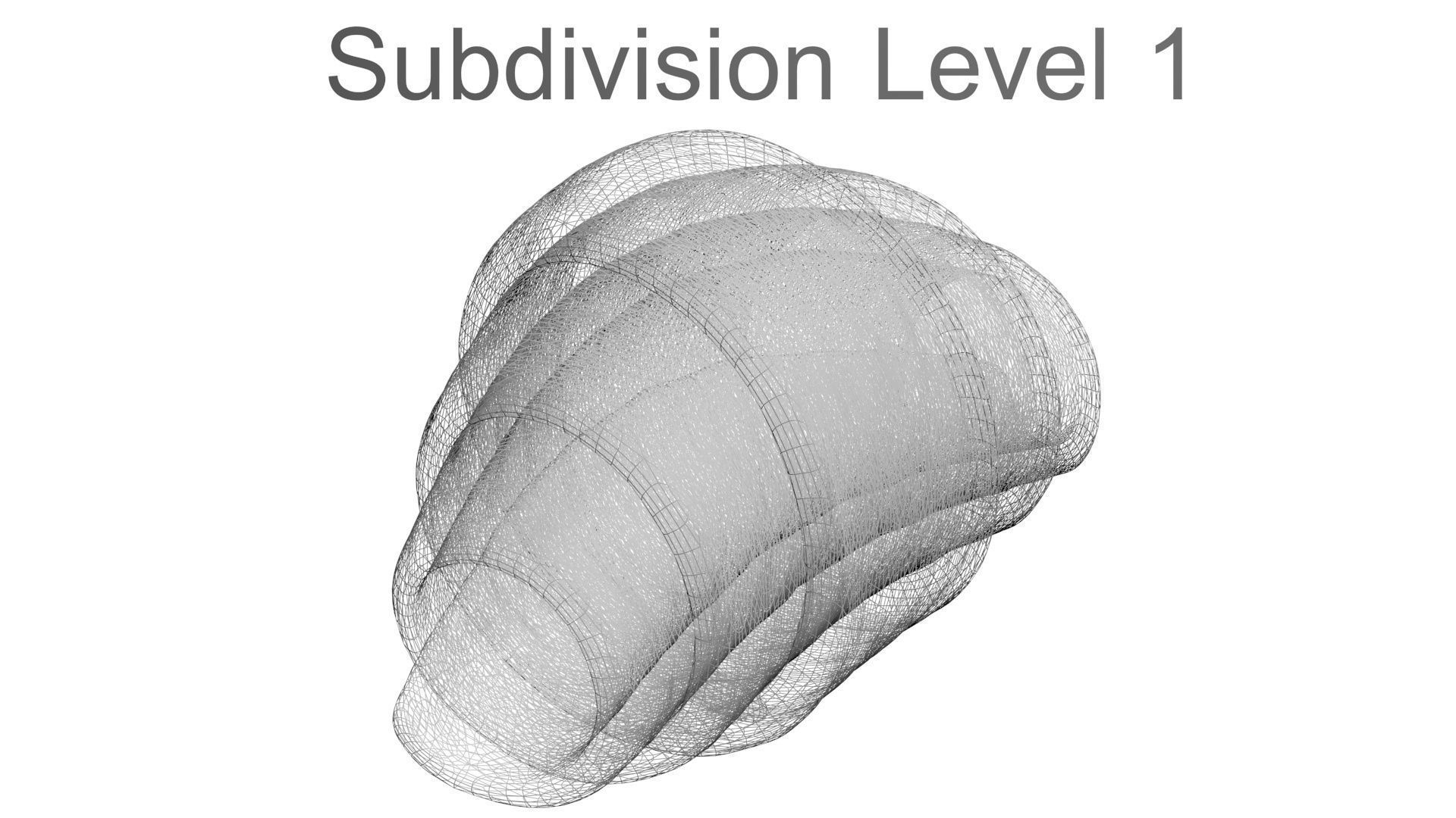 Croissant 3D model_32