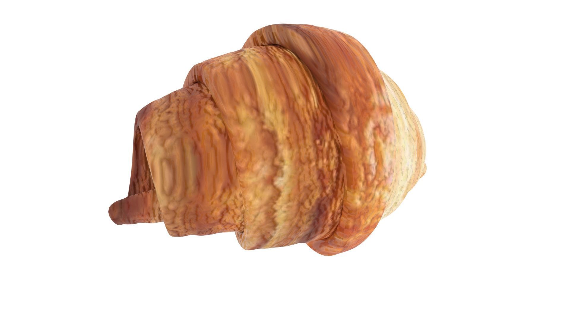 Croissant 3D model_11