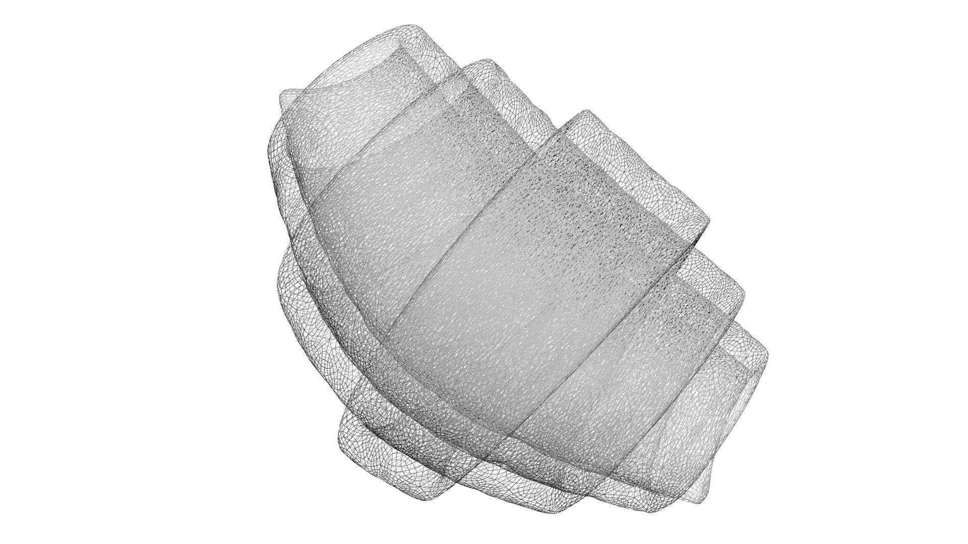 Croissant 3D model_23