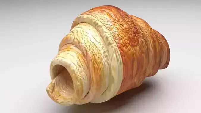 Croissant 3D model