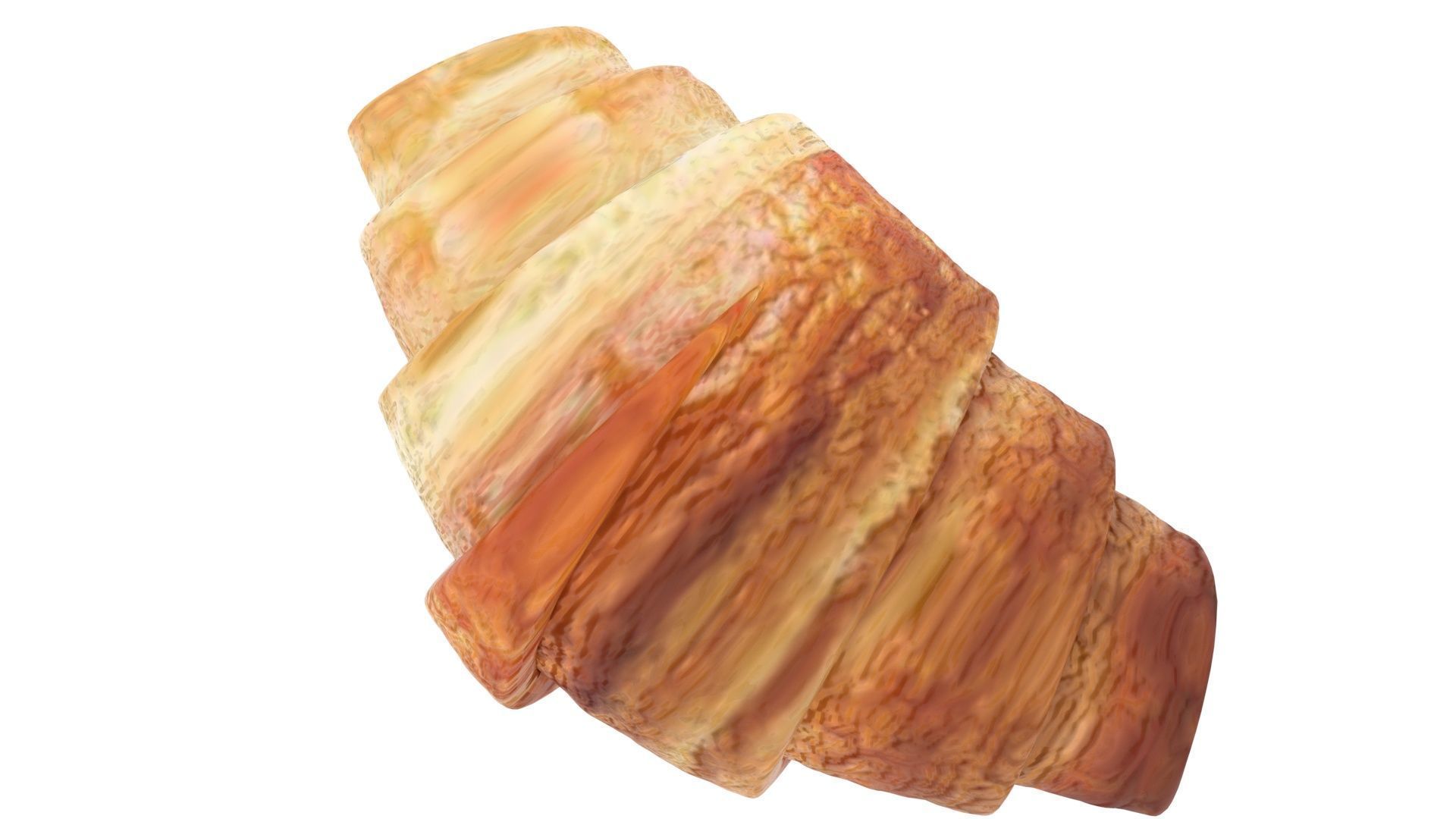 Croissant 3D model_13
