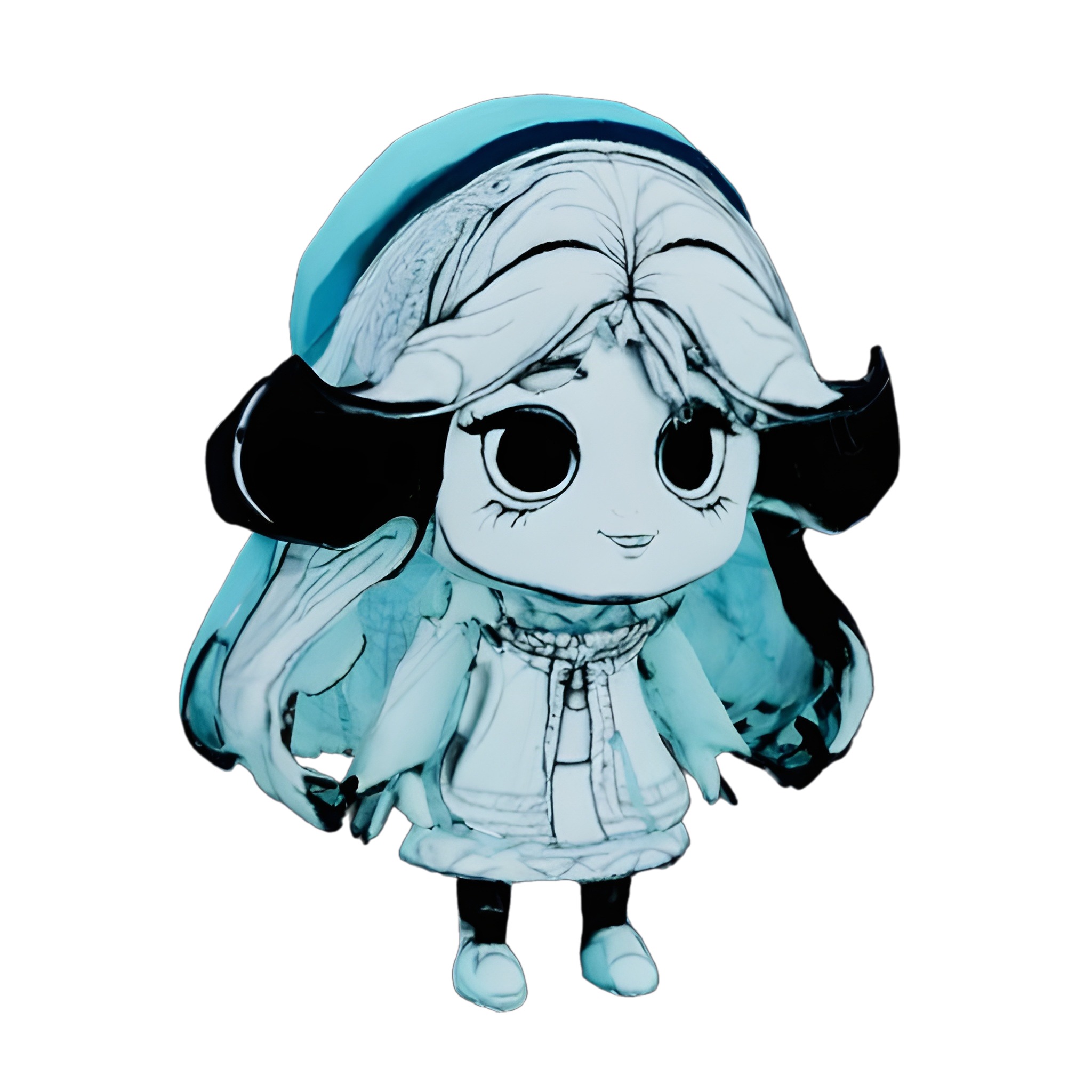 Anime Character Busts Collection - Decorative Series 3D print model_2