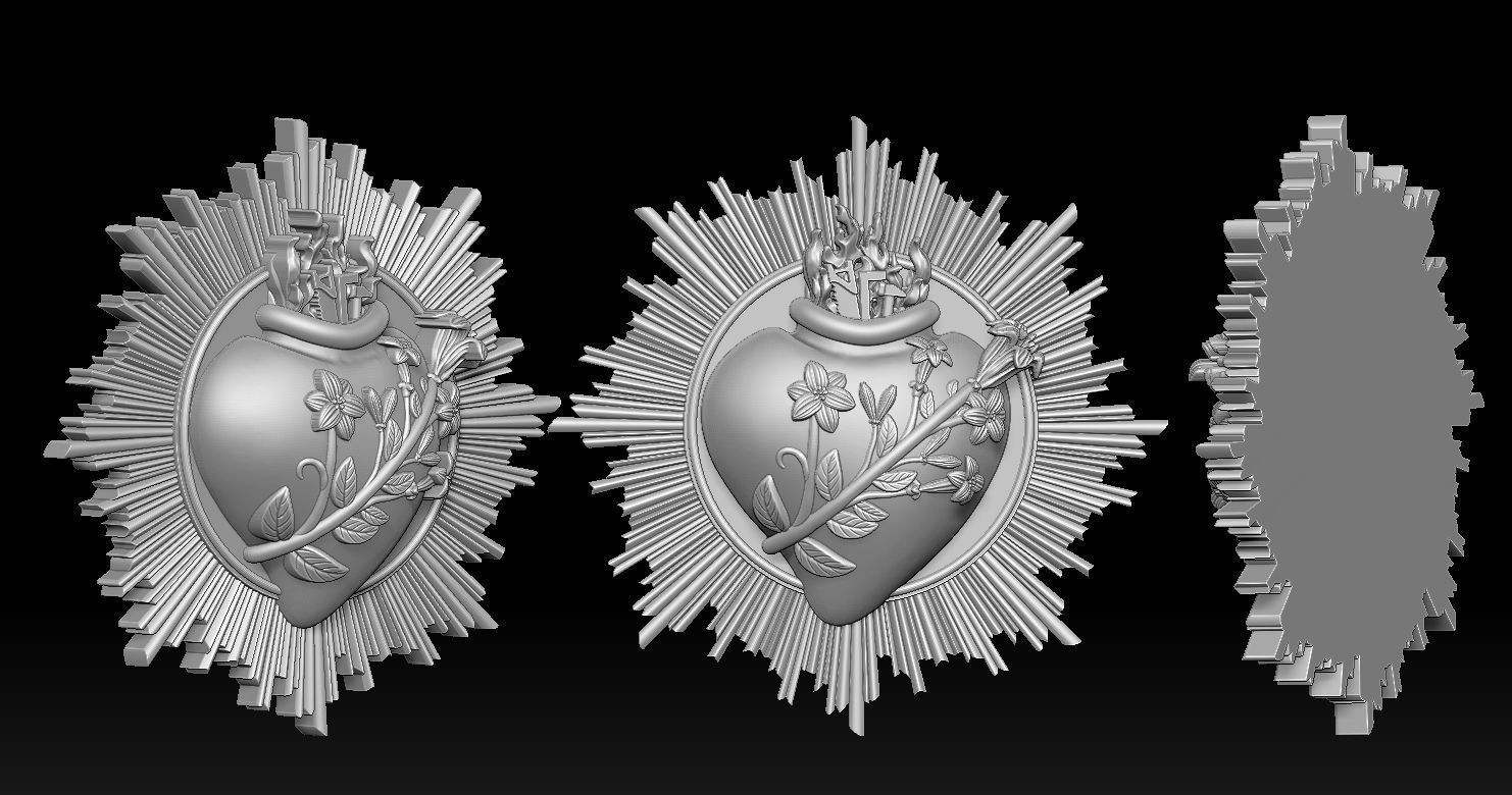 Most Chaste Heart of Joseph 2 3D Print Model 3D print model_26