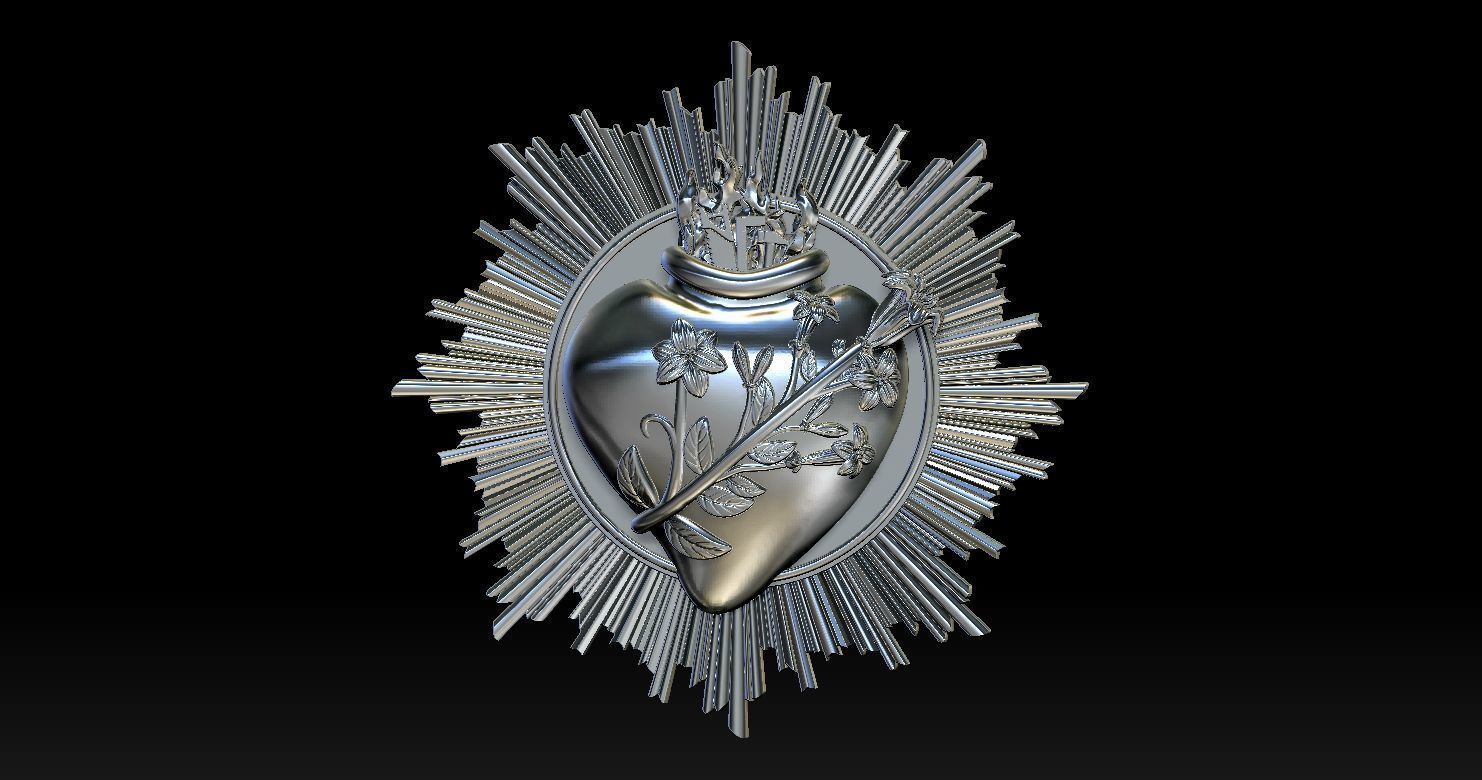 Most Chaste Heart of Joseph 2 3D Print Model 3D print model_27