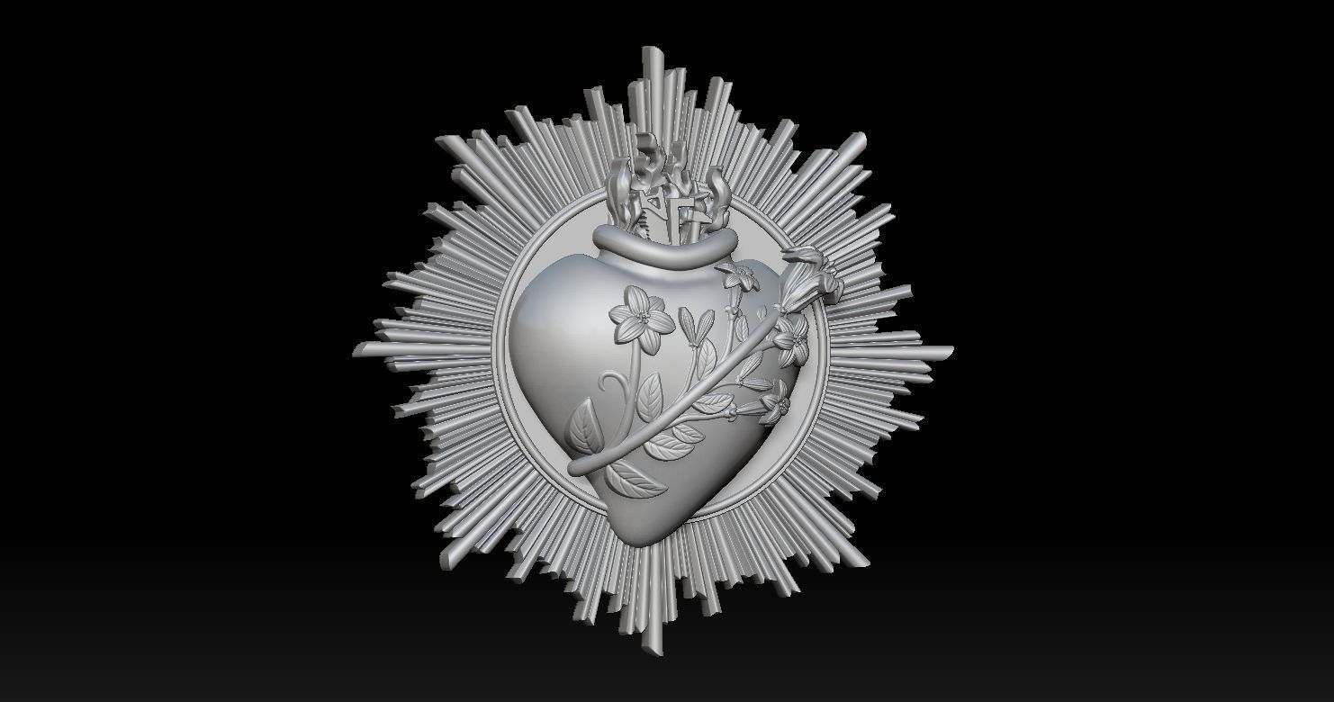 Most Chaste Heart of Joseph 2 3D Print Model 3D print model_33