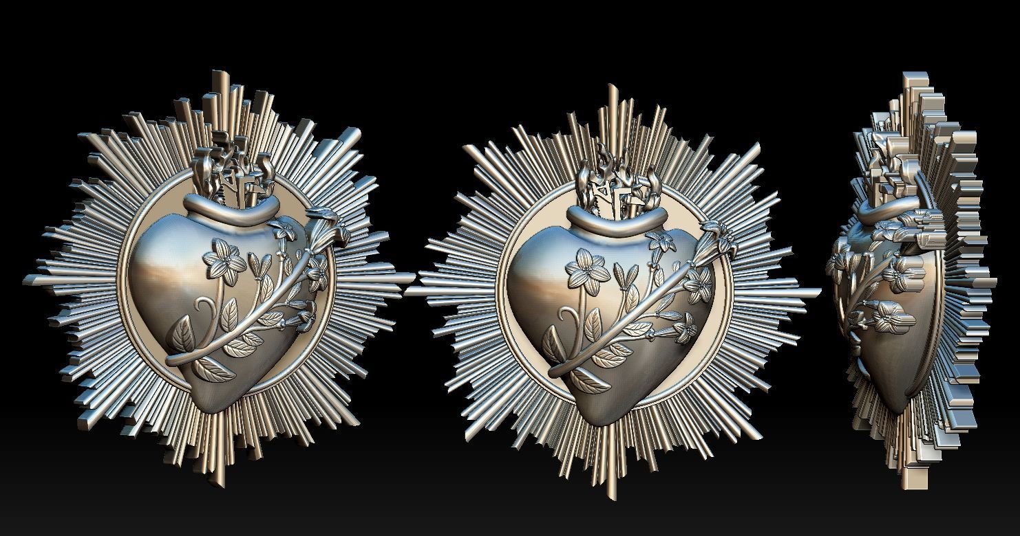 Most Chaste Heart of Joseph 2 3D Print Model 3D print model_3