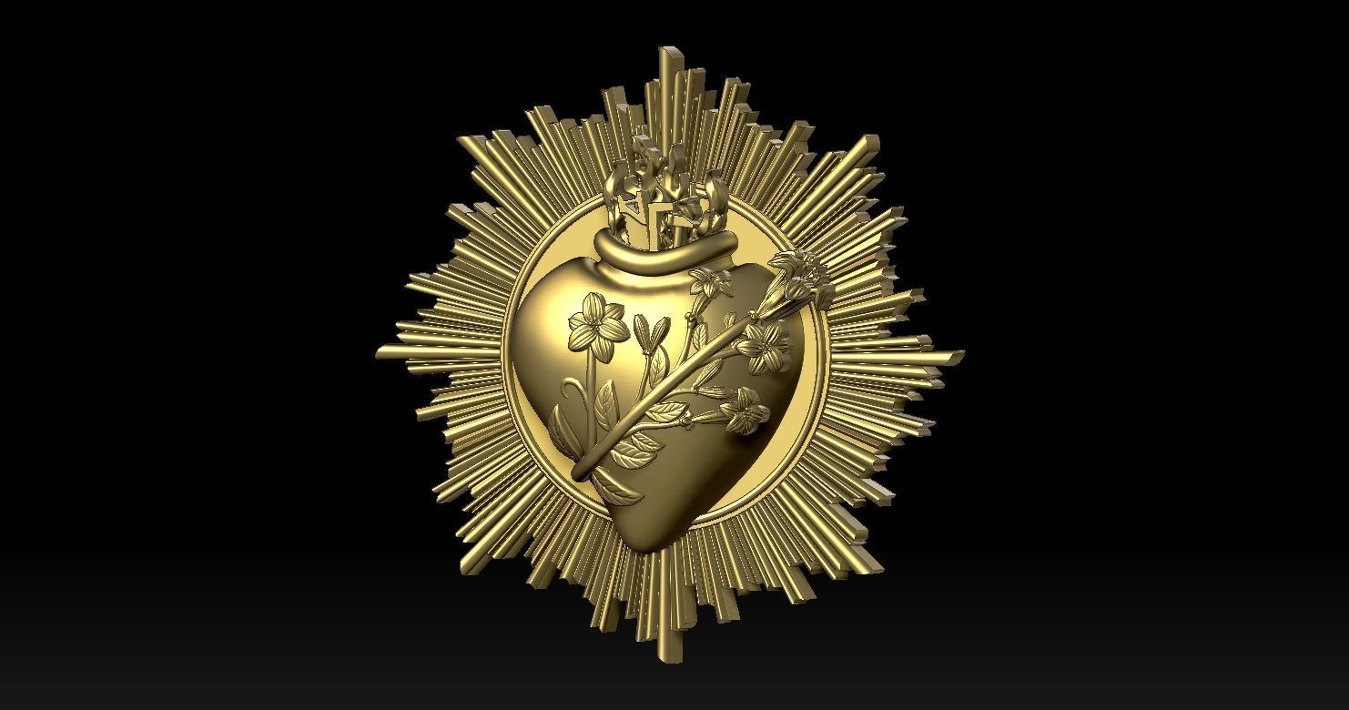 Most Chaste Heart of Joseph 2 3D Print Model 3D print model_34