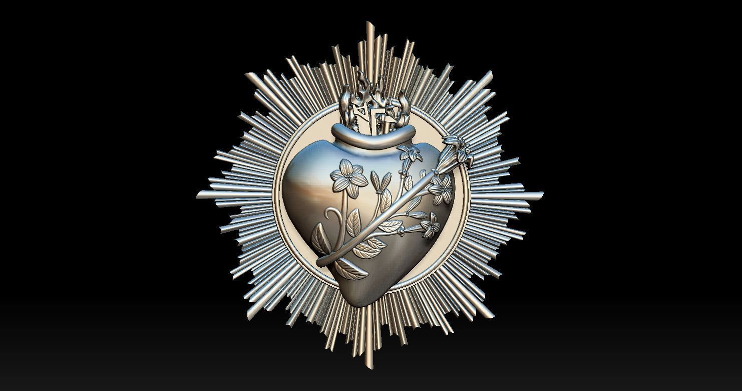 Most Chaste Heart of Joseph 2 3D Print Model 3D print model_13