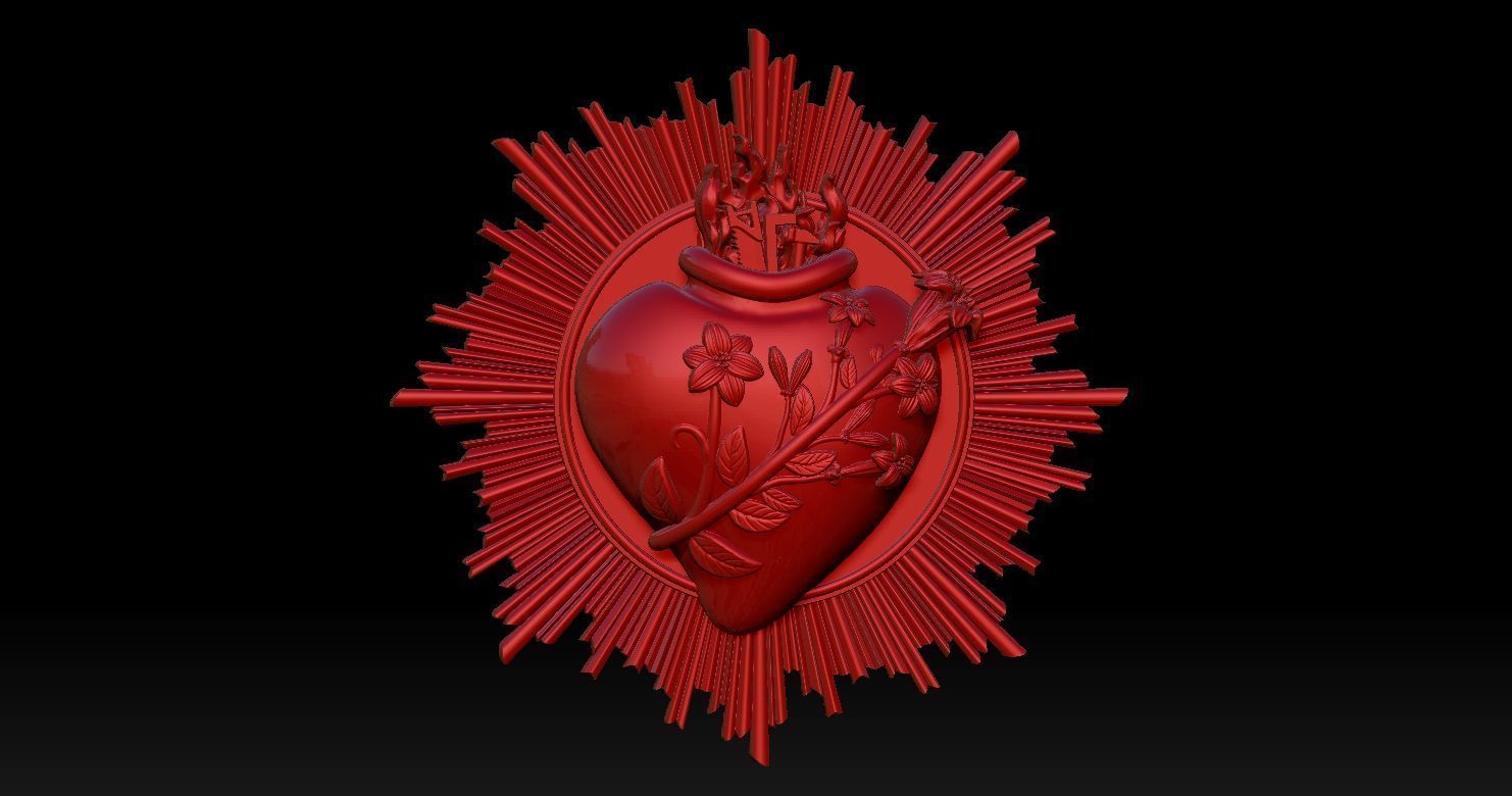 Most Chaste Heart of Joseph 2 3D Print Model 3D print model_4