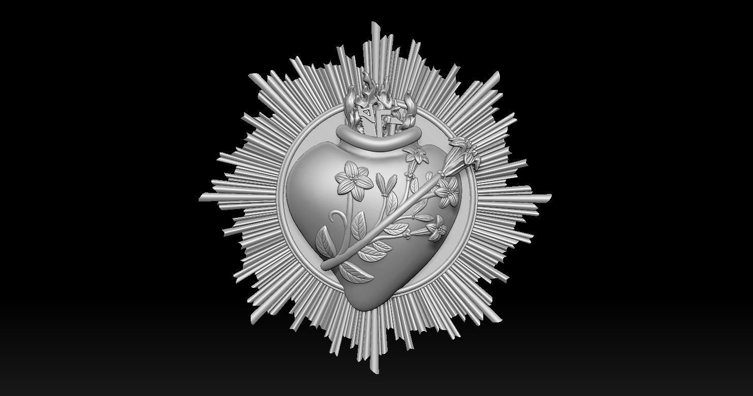 Most Chaste Heart of Joseph 2 3D Print Model 3D print model_20