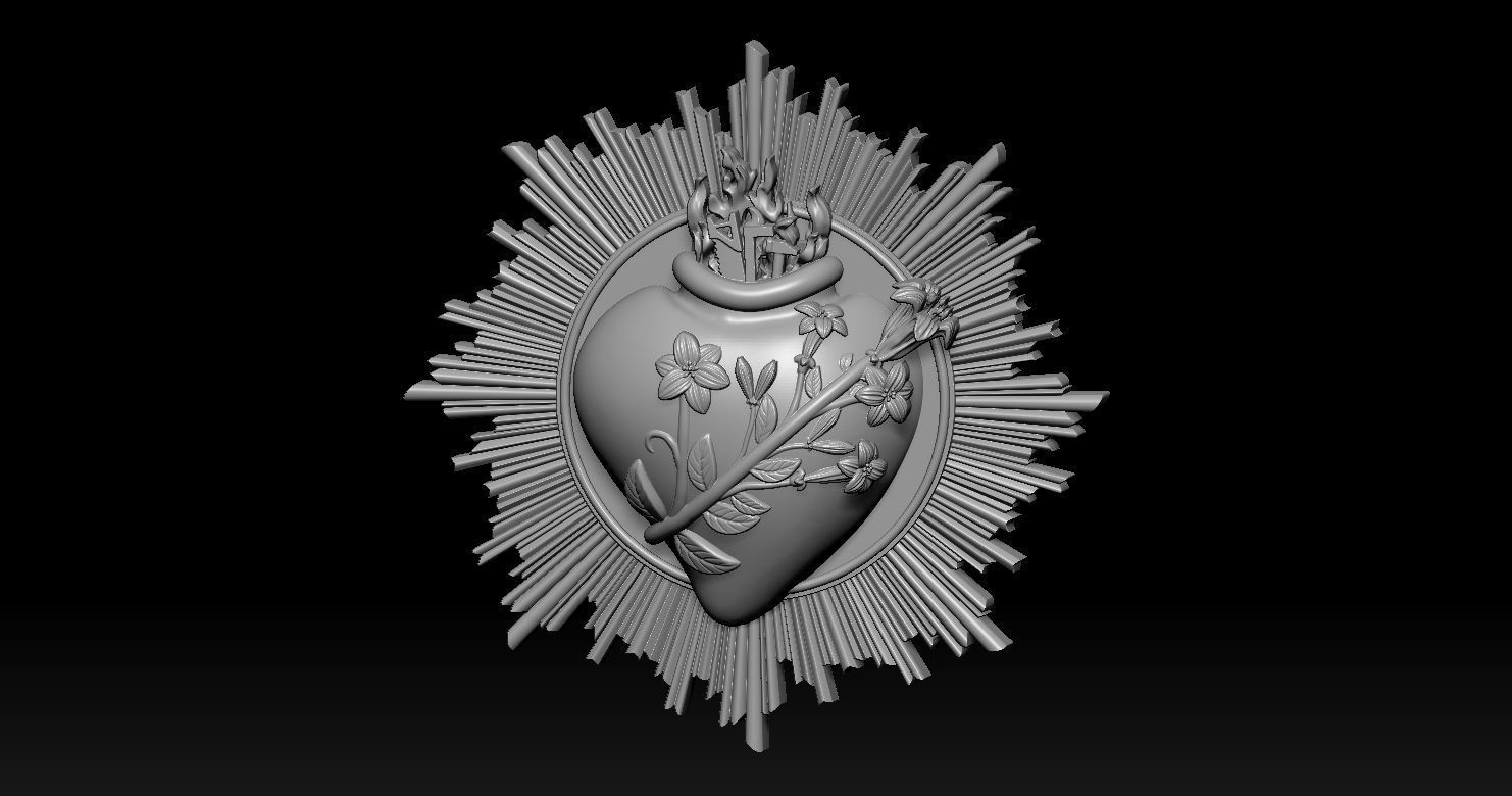 Most Chaste Heart of Joseph 2 3D Print Model 3D print model_1