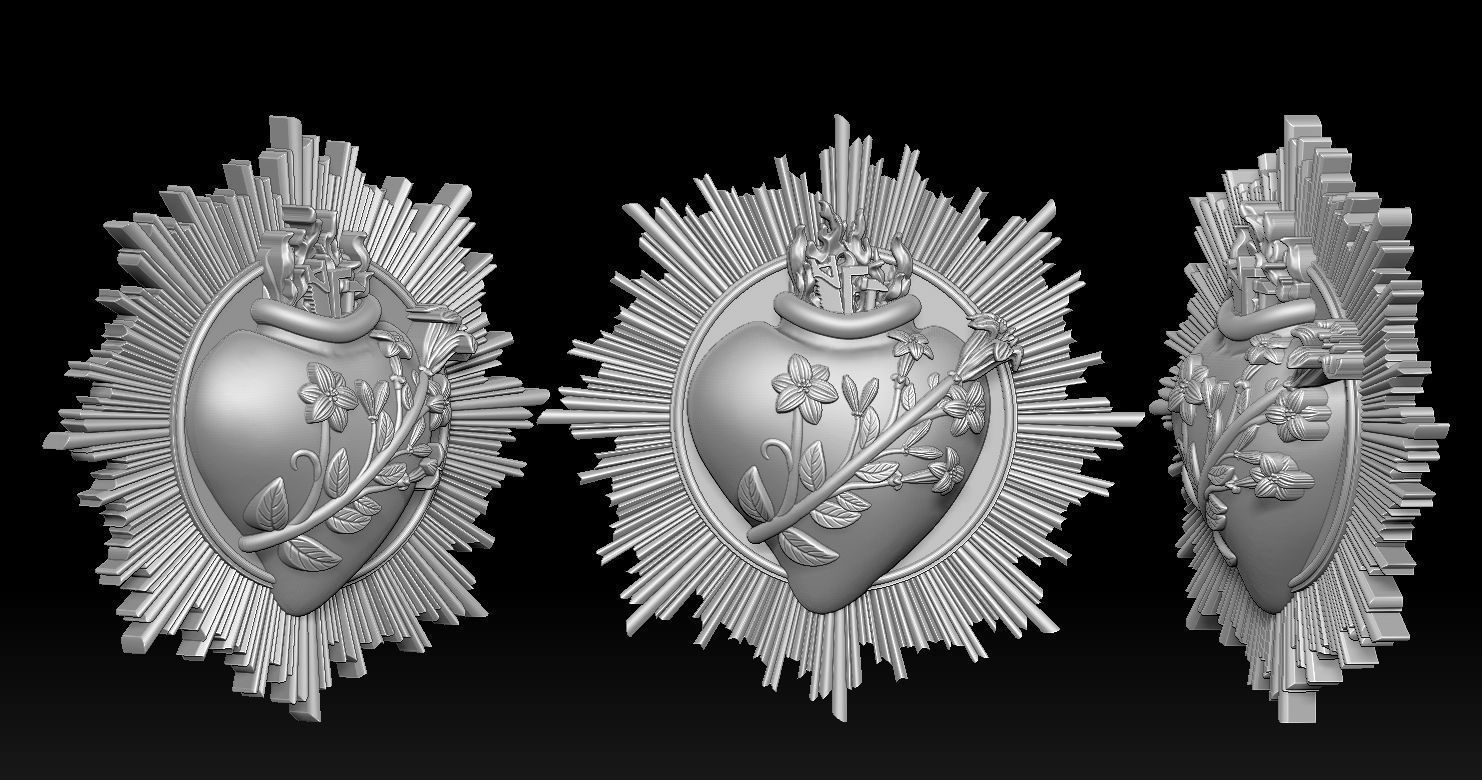 Most Chaste Heart of Joseph 2 3D Print Model 3D print model_24