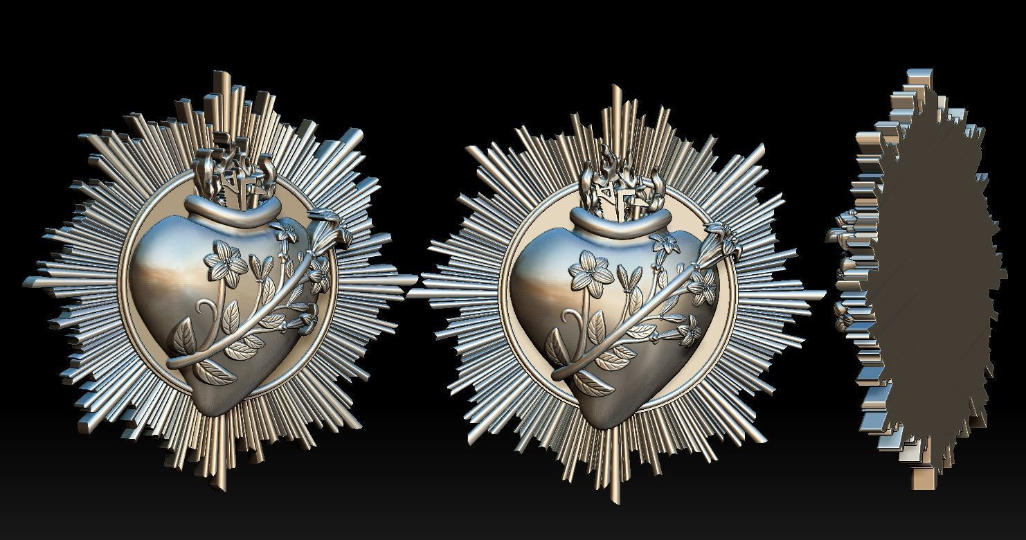 Most Chaste Heart of Joseph 2 3D Print Model 3D print model_23