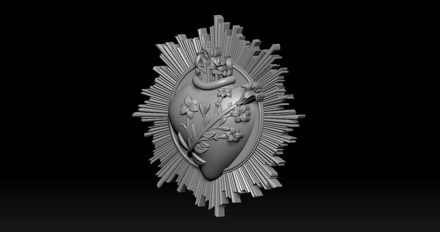 Most Chaste Heart of Joseph 2 3D Print Model 3D print model_21