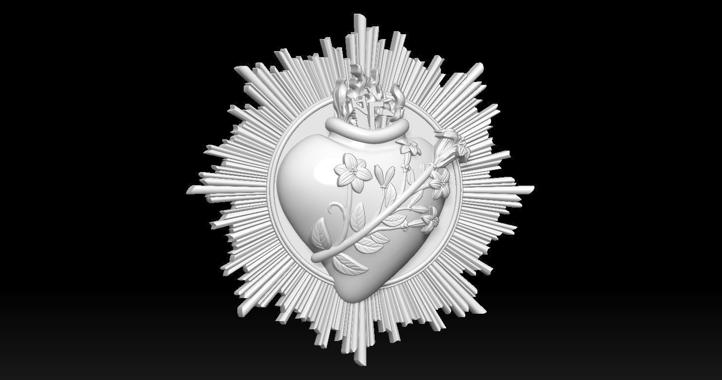 Most Chaste Heart of Joseph 2 3D Print Model 3D print model_15