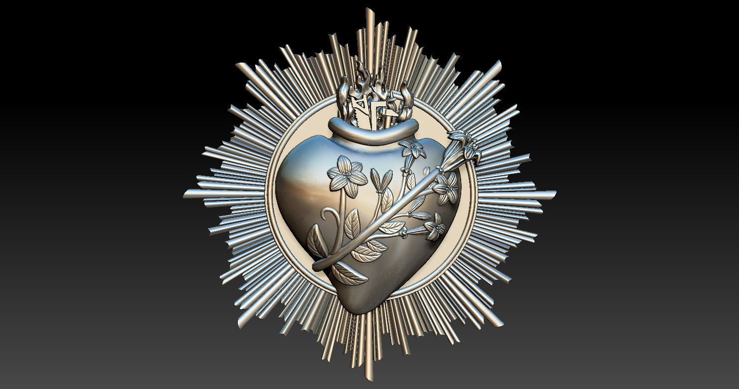 Most Chaste Heart of Joseph 2 3D Print Model 3D print model_25