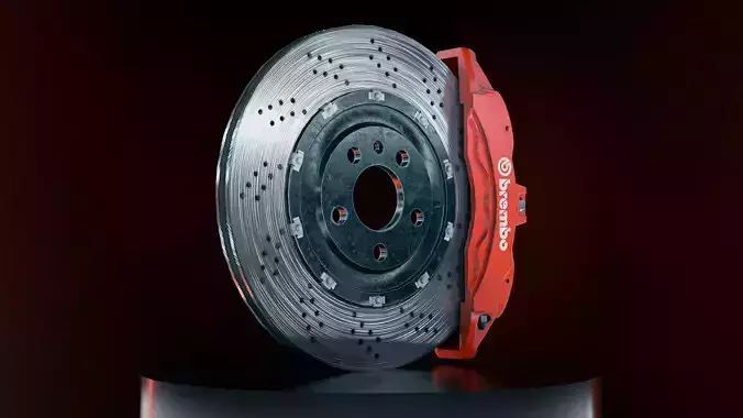 Disc brake Caliper 3D model