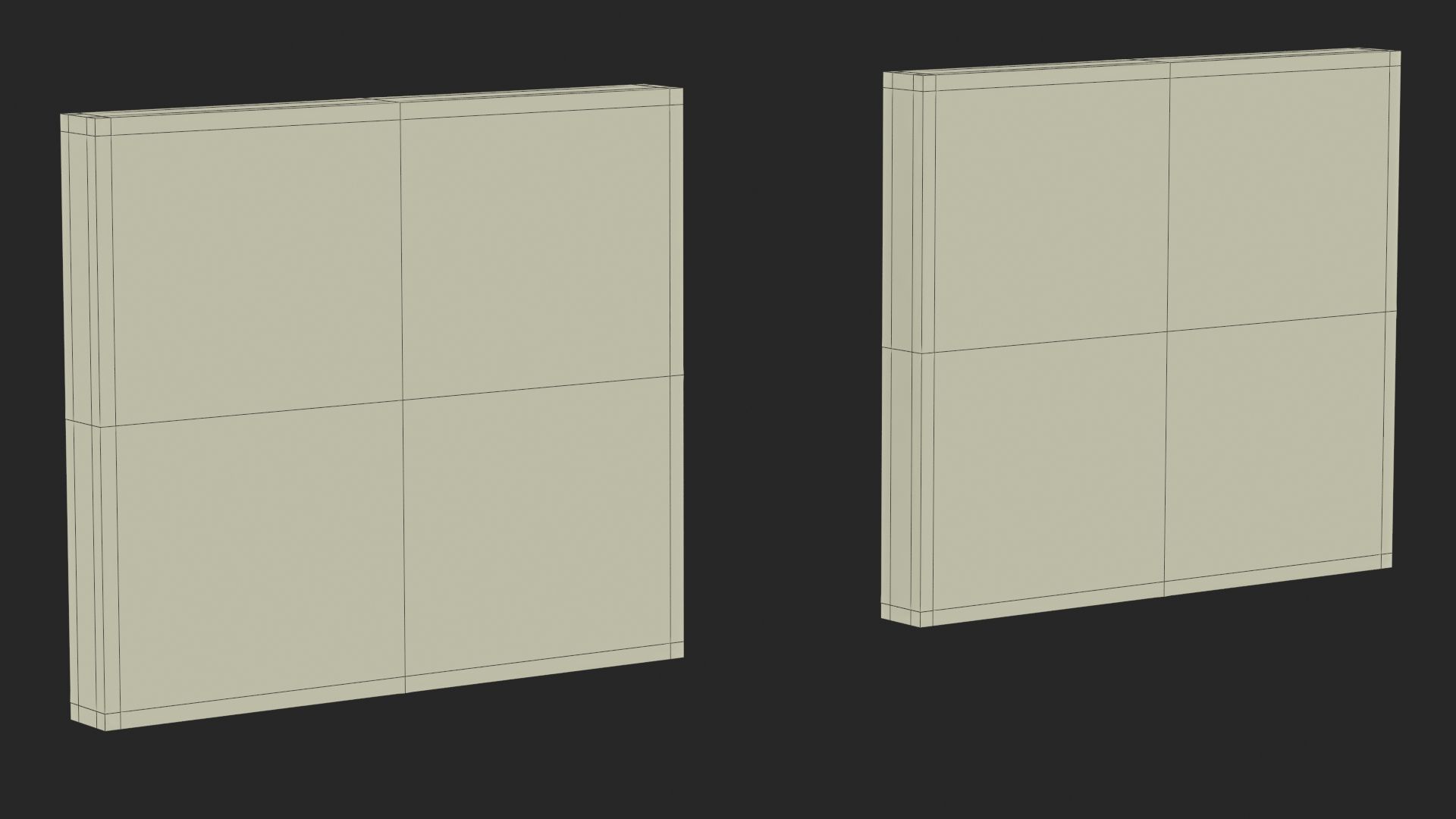 Tumalo Black Single Square Deadbolt 3D model_11