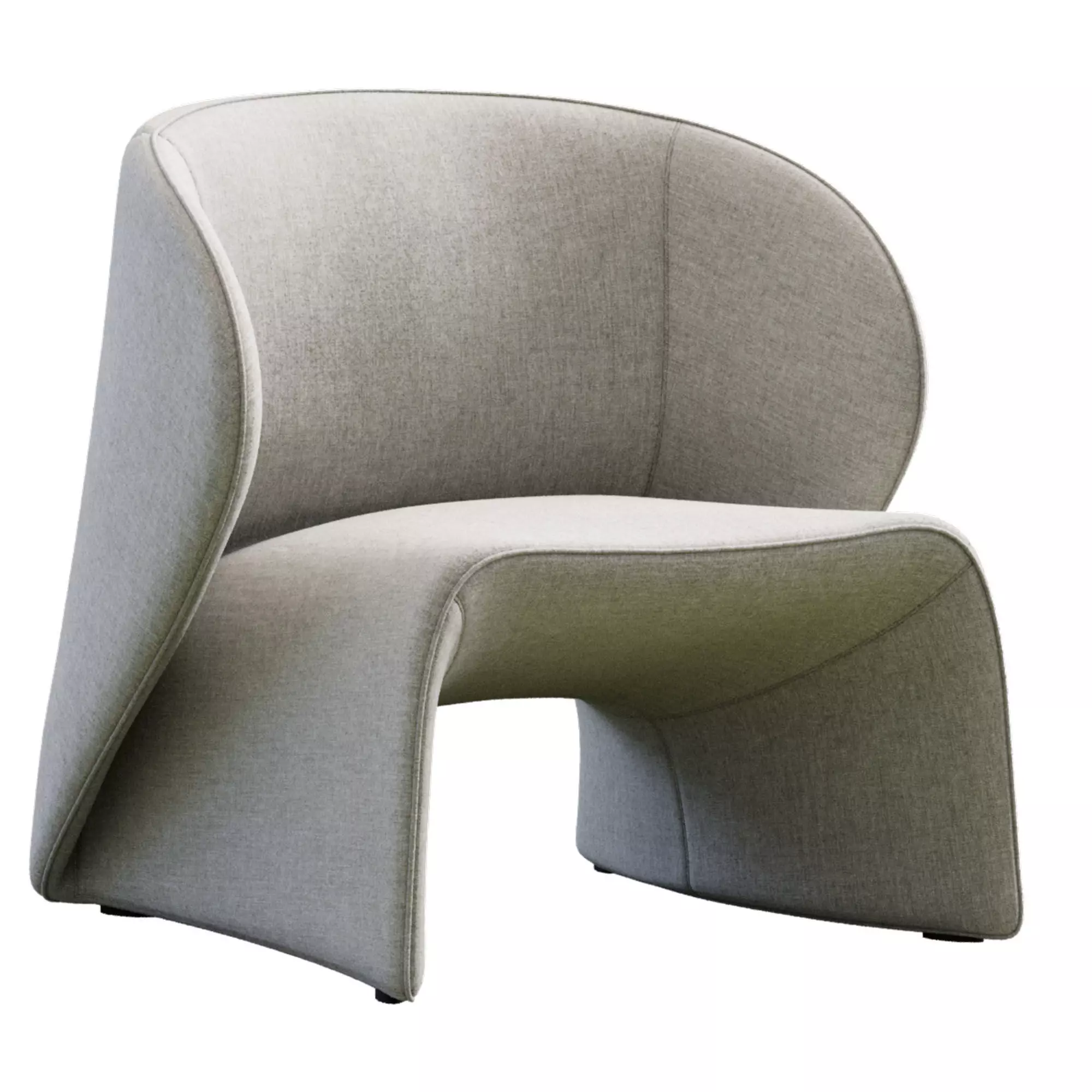 Narinari Armchair By Bebitalia 3D model