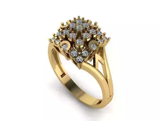 wedding ring for daimonds ready to print