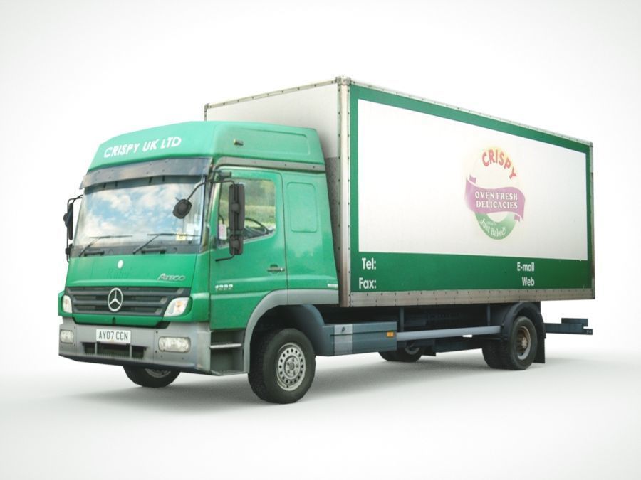 12 Low-Poly Trucks vol2 Low-poly 3D model_26