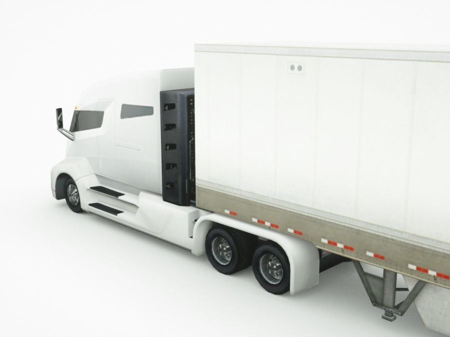 12 Low-Poly Trucks vol2 Low-poly 3D model_7