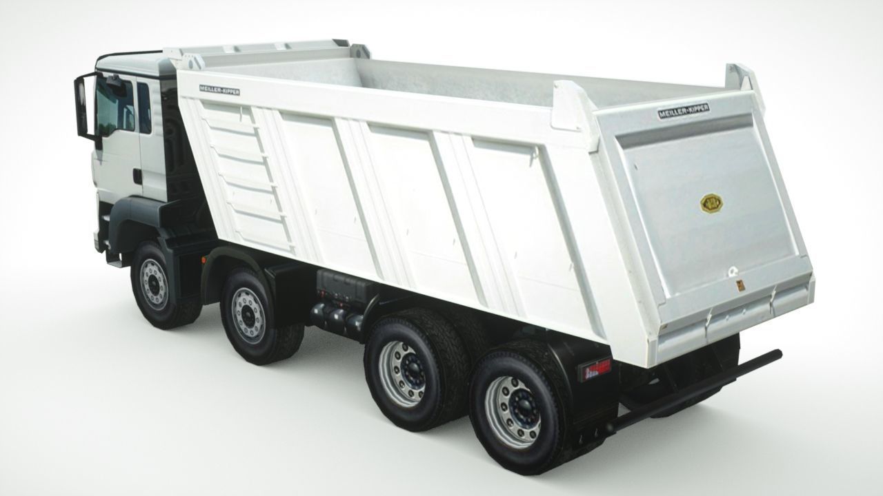12 Low-Poly Trucks vol2 Low-poly 3D model_2