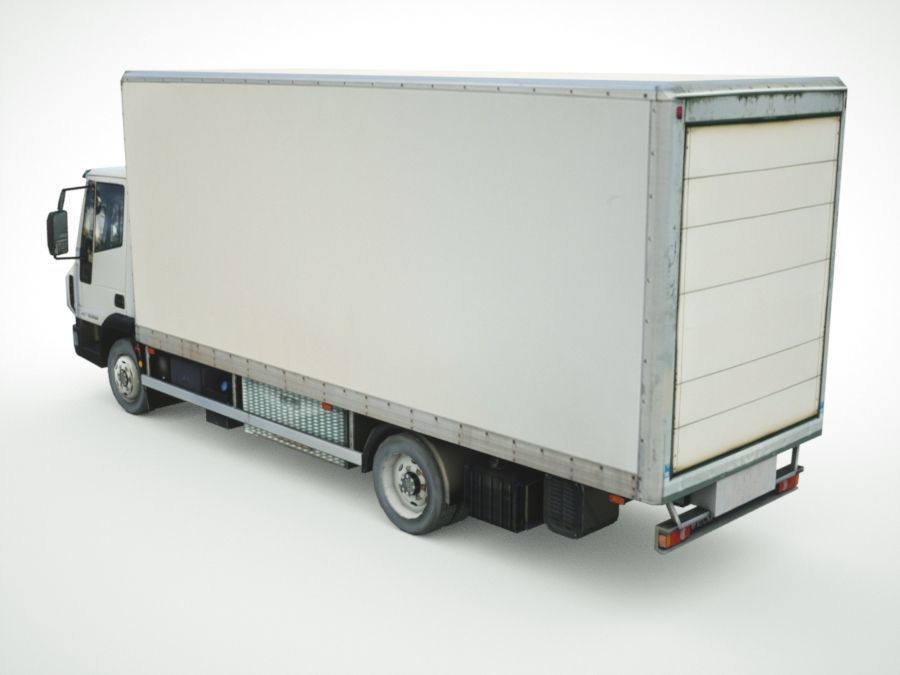 12 Low-Poly Trucks vol2 Low-poly 3D model_32